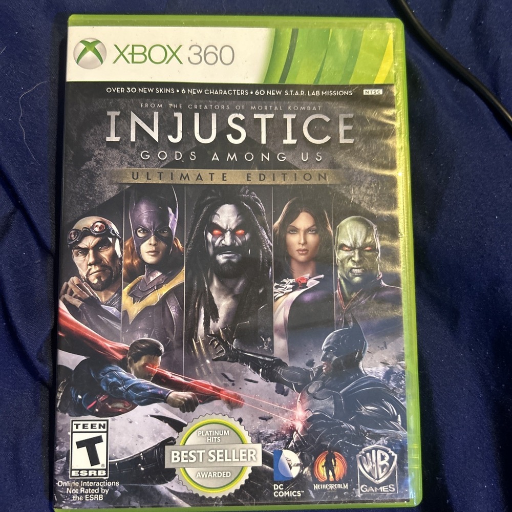 Injustice: Gods Among Us Ultimate Edition Xbox 360